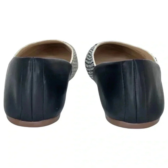 Botkier Britt Womens Flats 5.5M Leather Snake Print Slip On - Picture 8 of 15